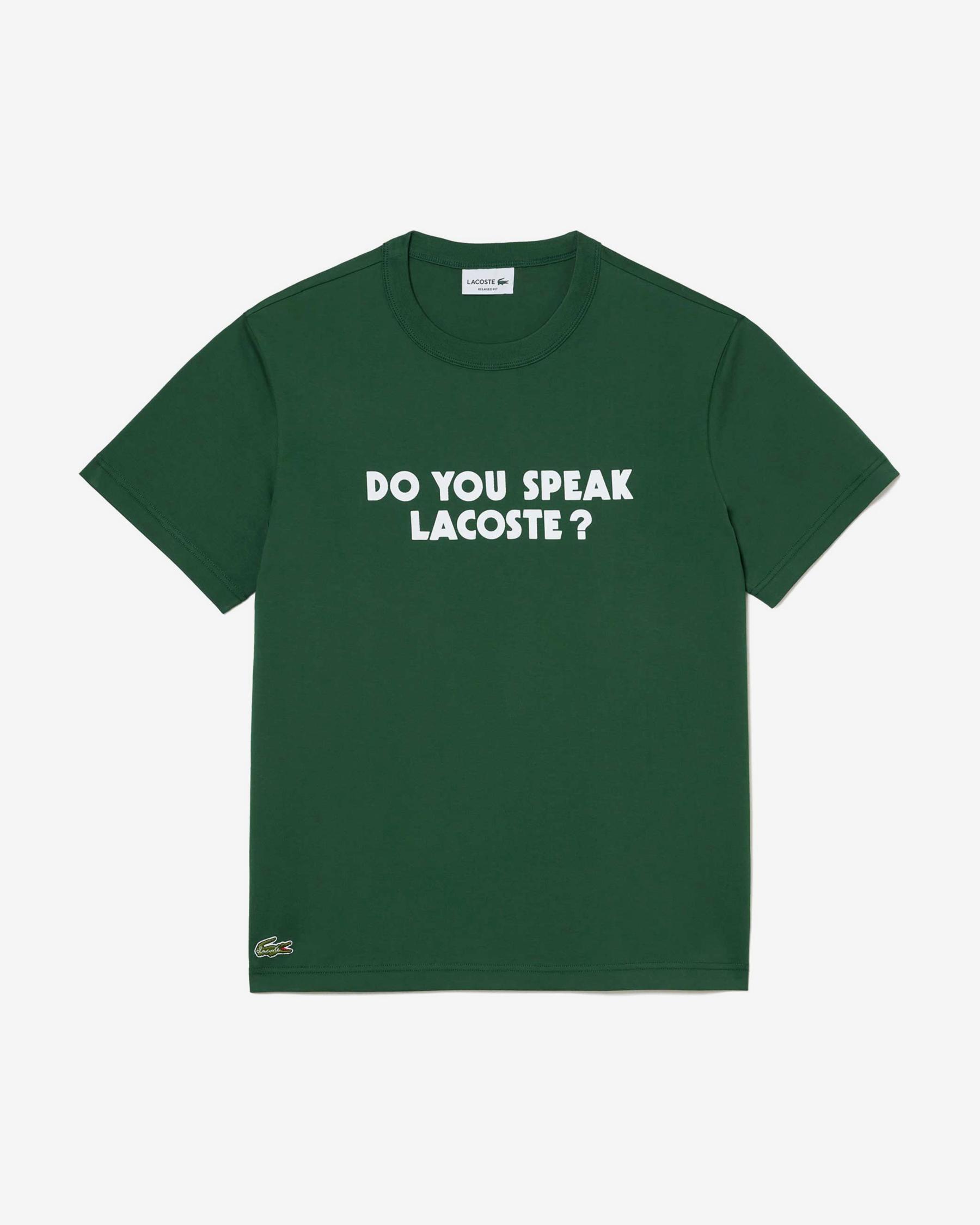 Lacoste Crocodile Graphic Short Sleeve T-shirt | Deporvillage
