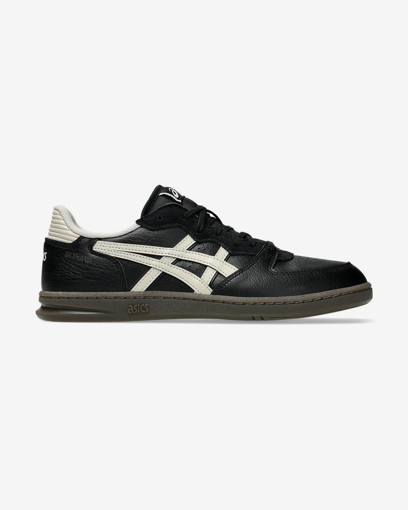 靴 ASICS SKYHAND OG BLACK / WHITE 25cm US7 Asics Sky Hand OG White & Black Shoes | Zumiez