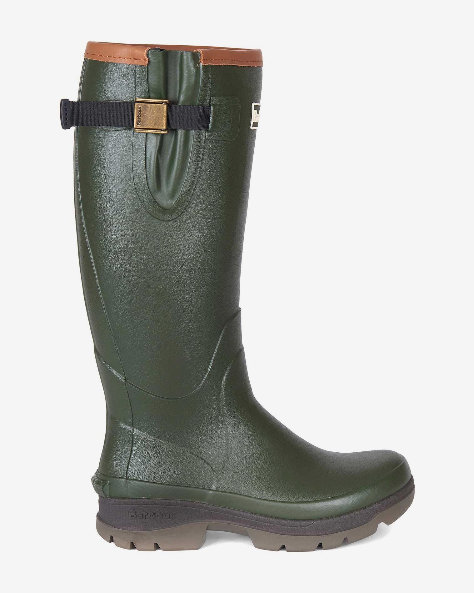 ミドルブーツ BARBOUR Women Boots LRF0066 LRFOL11 GREEN Barbour バブアー レインブーツ サイドゴアブーツ チェルシー
