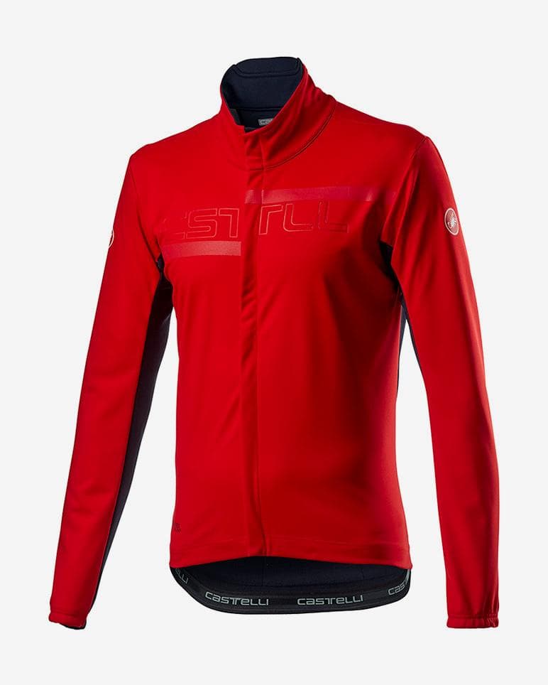 値下げ【CASTELLI】TRANSITION ジャケット Castelli Transition 2 Jacket, Giacca Uomo, Light Black/Dark