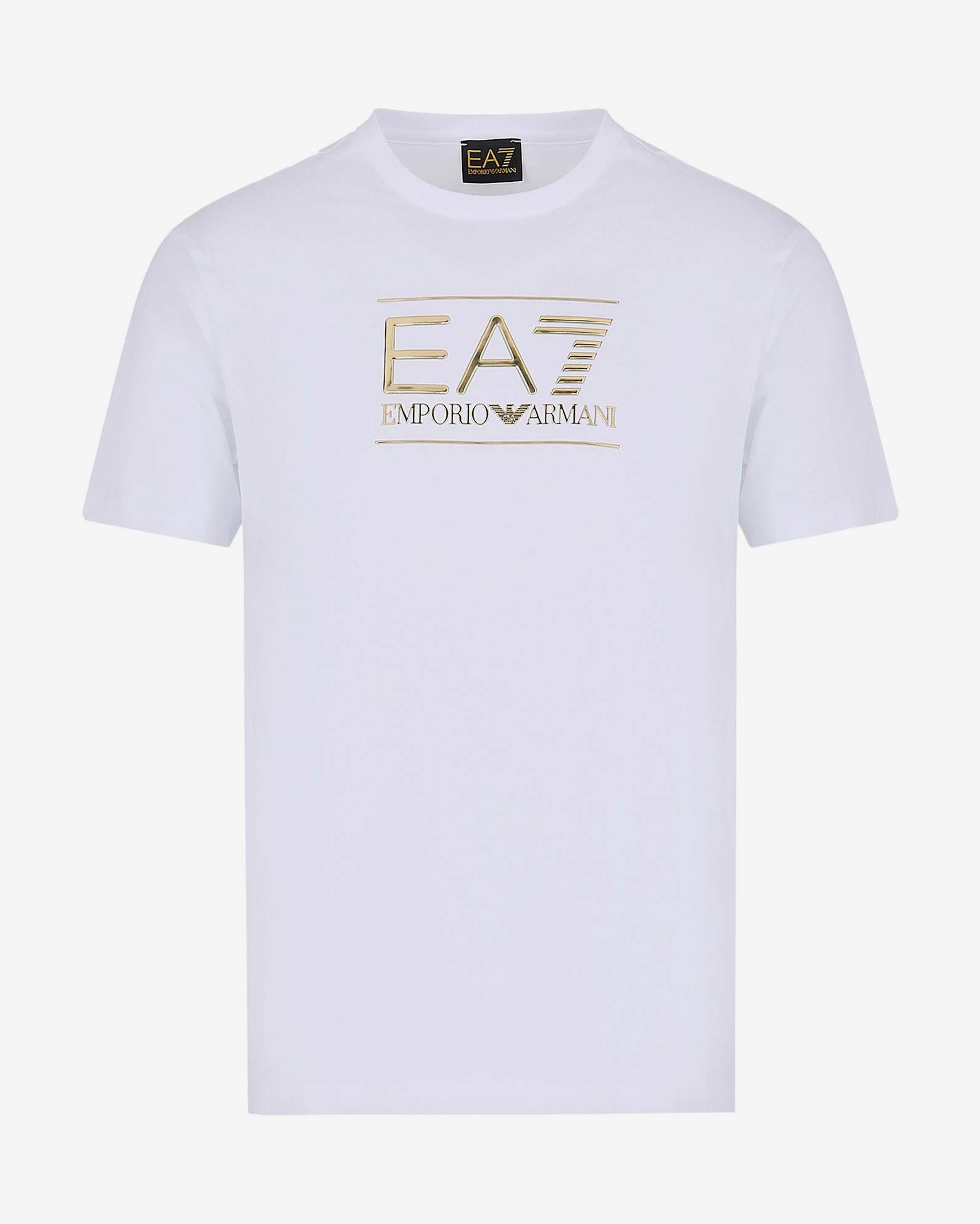 EA7 Emporio Armani Train Gold Label Big Logo Short Sleeve T