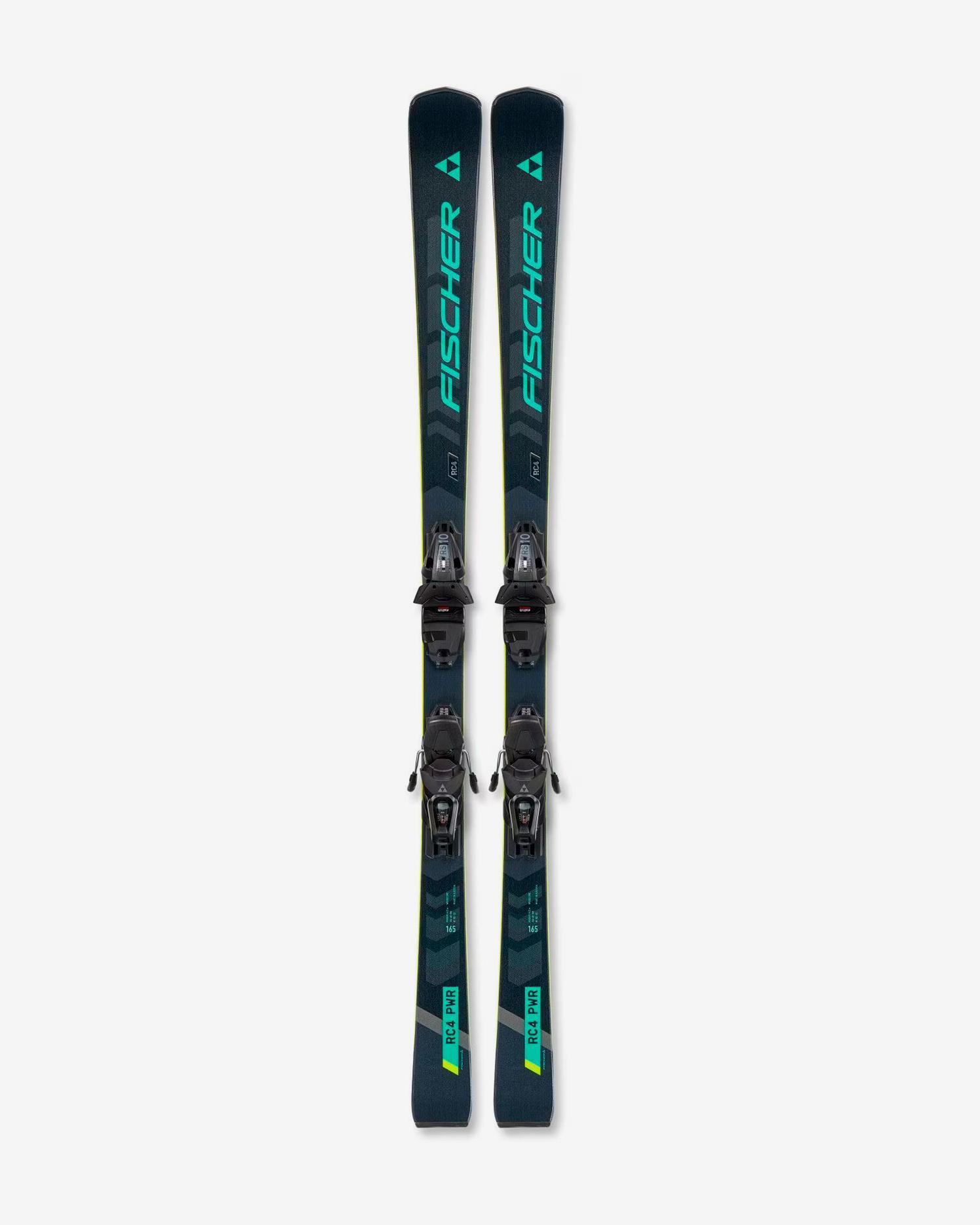 Fischer RC4 Power TPR Skis + RS 10 PR Bindings | Deporvillage