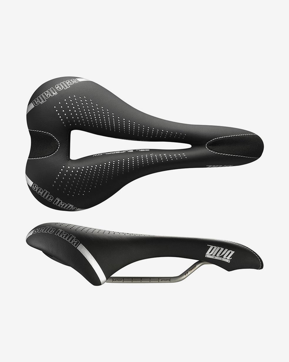 Selle Italia Diva Gel SuperFlow saddle for women | Deporvillage