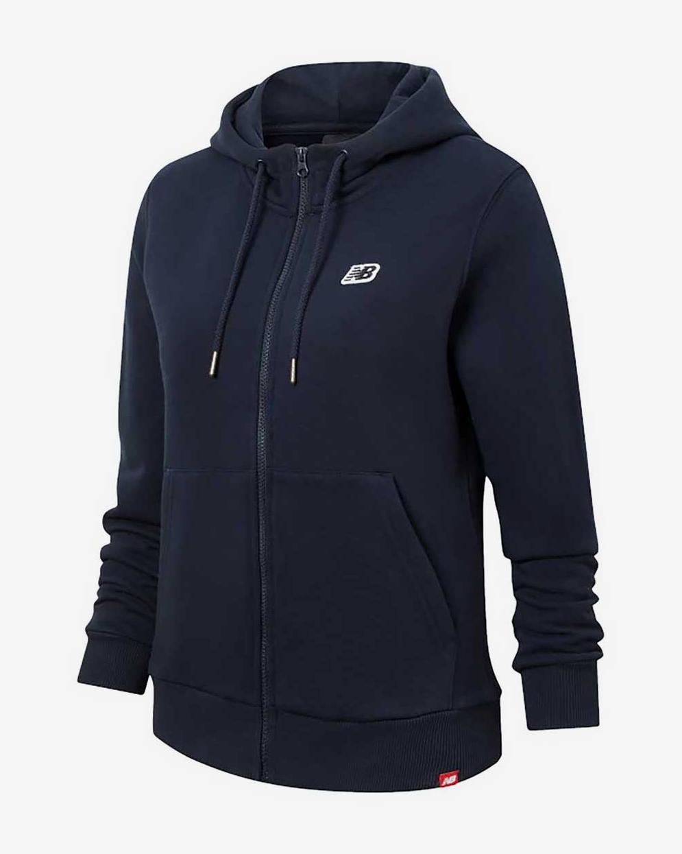 ★New Balance★ NBNGF21403 UNI ESSENTIAL SMALL LOGO NACITY B New Balance Men's Sport Essentials Logo Fleece Full Zip