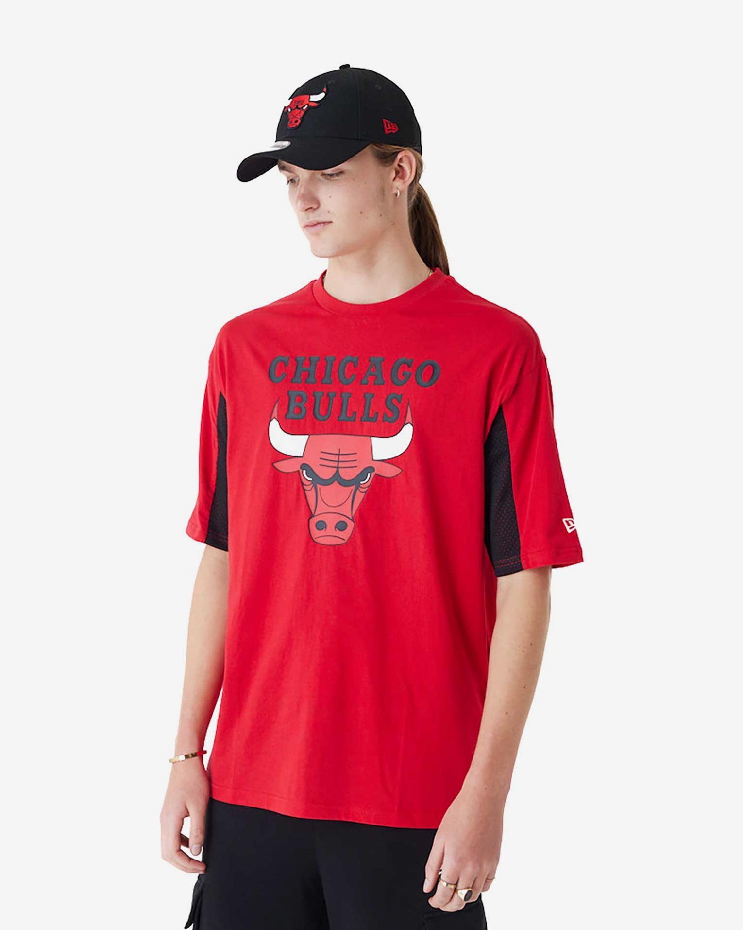 Short sleeve New Era NBA Mesh Panel OS T-shirt. | Deporvillage