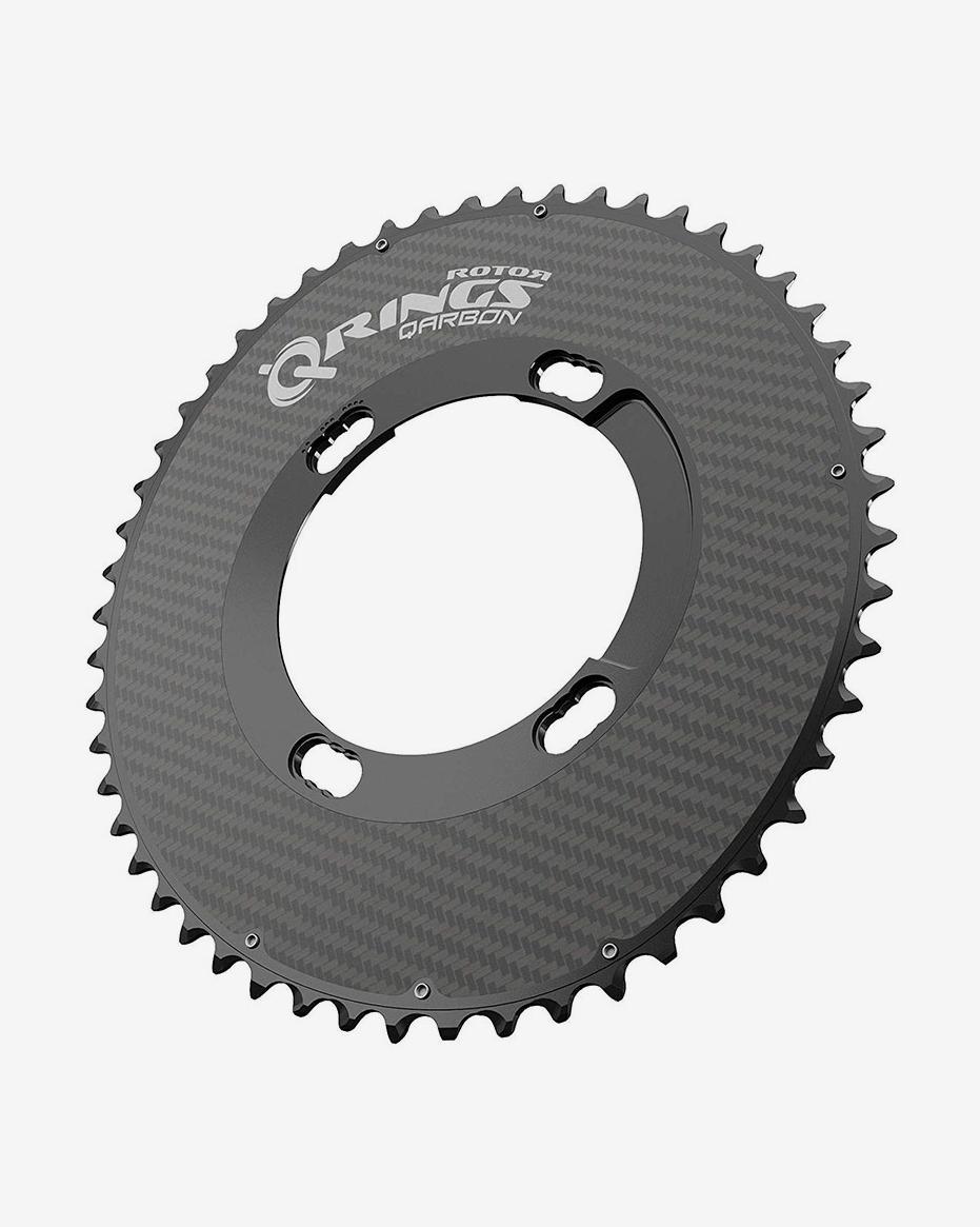 パーツ Rotor Qrings 52t 110bcd Rotor Q-Rings Oval 52t 110BCD 11-Speed Bike Outer Chainring