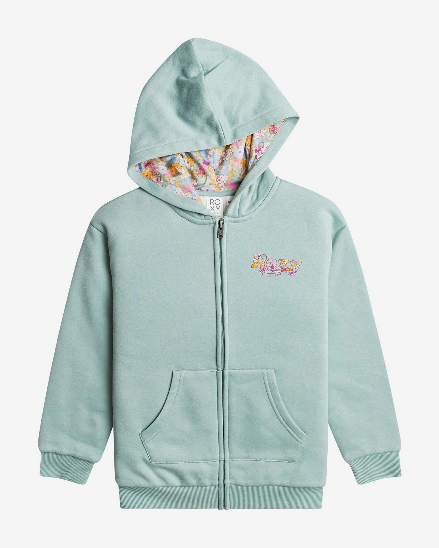 Roxy Same Old Full Zip Hoodie Girls | Deporvillage