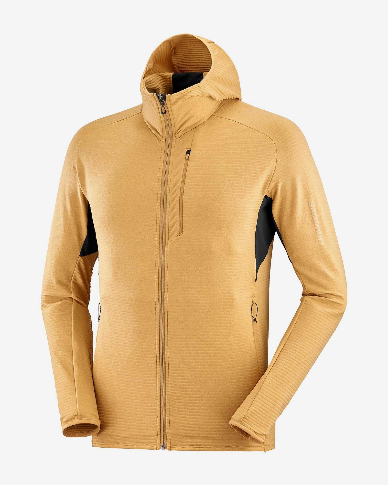 Salomon Essential Lightwarm Full Zip Hooded Fleece