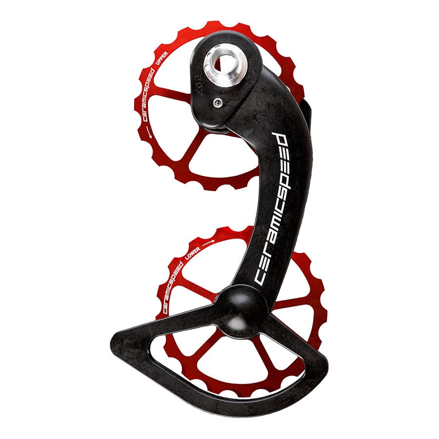 Support de dérailleur CeramicSpeed Oversized pour Shimano 10+11V (Ultegra+Dura Ace) aluminium