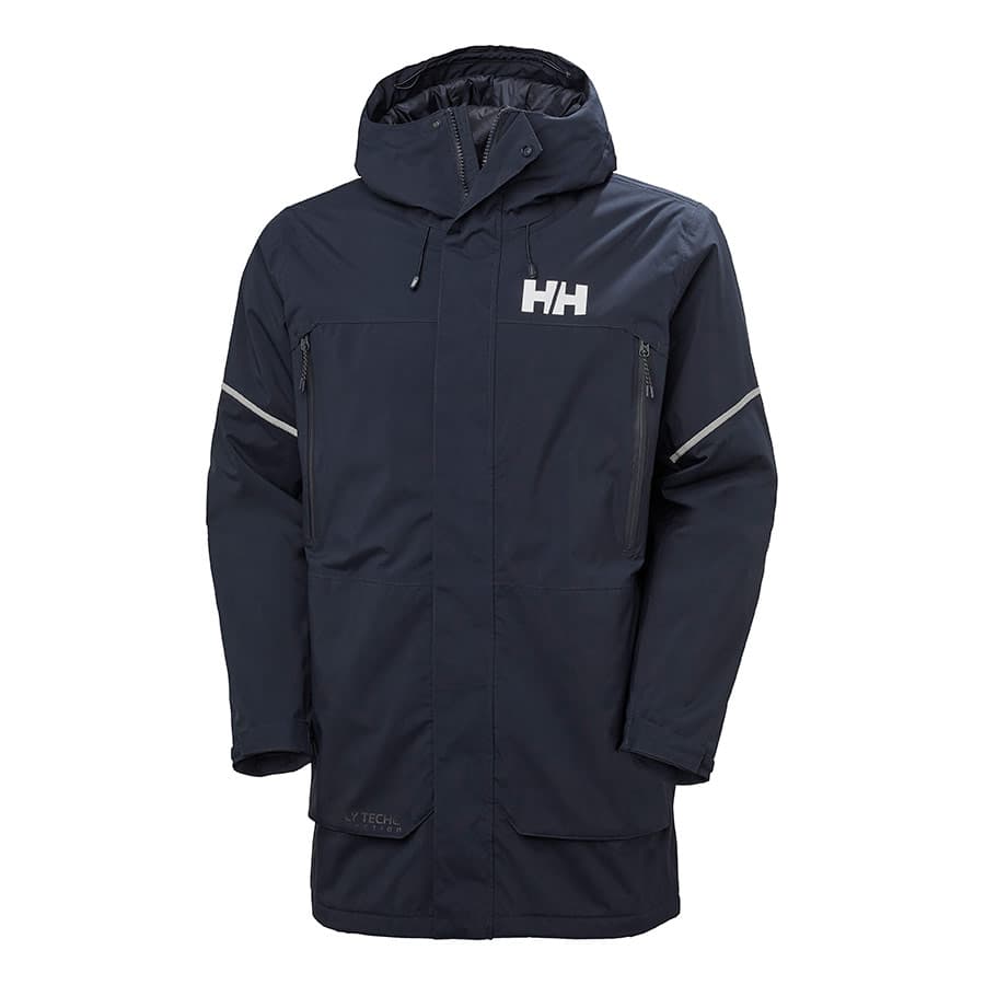 Helly Hansen Active Oslo Ins Parka PrimaLoft Jacket Navy Blue