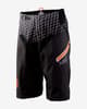 Pantalón corto 100% MTB R-Core negro gris