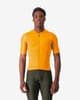 Maillot Castelli Espresso manga corta amarillo naranja
