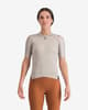 Castelli Espresso cykeltrøje kortærmet lys beige dame