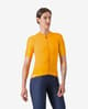Castelli Espresso cykeltrøje kortærmet gul orange dame