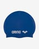 Gorro de natación Arena Classic Silicone Junior azul blanco