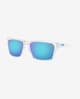 Occhiali Oakley Sylas Polished Clear con lenti Prizm Sapphire