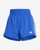 adidas Pacer Training Woven High-Rise 5inch shorts electric blue Women
