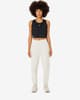 Trousers ASICS Sweat Logo white Women