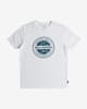 T-Shirt Billabong Rotor Fill Kurzarm weiß blau für Jungen.
