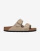 Birkenstock Arizona Sandals Suede Leather Narrow beige brown