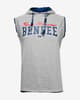Hooded sweatshirt Benlee Epperson sleeveless grey blue red