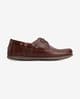 Barbour Wake Boat Shoes Brown