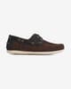 Barbour Wake Boat Shoes navy blue brown
