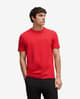 Camiseta BOSS Green Saggy Tee manga corta rojo intenso negro