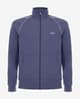 BOSS Basic Small Logo Full Zip Sweatshirt Dark Blue