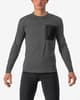 Castelli Unlimited Merino long sleeve top dark grey black