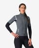 Maillot Castelli Gabba RoS 2 Rosso Corsa GORE-TEX INFINIUM™ manga corta gris claro negro mujer