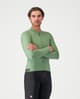 Maillot Castelli Espresso Thermal manga larga verde pimienta
