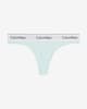 Calvin Klein Modern thong turquoise blue white