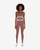 Calças Calvin Klein Sport 7/8 Logo rosa branco mulher