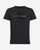 Camiseta Calvin Klein Jeans Chenille Monologo Regular manga corta negro puro mujer