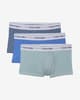 Bóxer Calvin Klein Icon Cotton Stretch azul blanco (3 unidades)