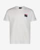 Camiseta CMP Cotton Print Regular manga corta blanco puro rojo azul