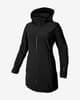 Chaqueta larga CMP Zip Hood Softshell negro mujer