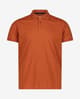 Polo CMP Piquet manga corta naranja oscuro