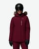 Chaqueta con capucha Columbia Ava Alpine II Insulated rojo burdeos mujer