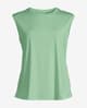 Canottiera Casall Laser Mesh Muscle verde donna