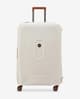 Maleta Delsey Paris Moncey 117L blanco crema marrón