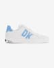 Zapatillas DKNY Abeni Lace Up blanco puro azul mujer
