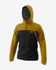 Chaqueta fina con capucha Dynafit Alpine 3L negro amarillo