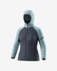 Chaqueta Dynafit Radical Down Hooded azul noche azul pastel mujer