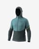 Chaqueta con capucha Dynafit Alpine Hybrid gris oscuro azul agua