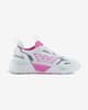 Zapatillas EA7 Emporio Armani Ace Runner rosa verde blanco