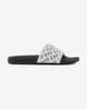 Chanclas EA7 Water Sports All Over Monogram negro blanco