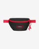 Riñonera Eastpak Springer 2L negro puro rojo intenso