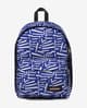 Mochila Eastpak Orbit 10L azul eléctrico blanco puro
